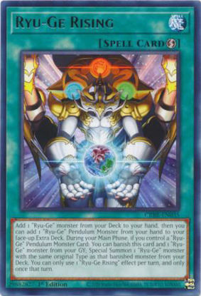 Ryu-Ge Rising - CRBR-EN035 - Rare 1st Edition