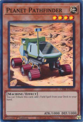 Planet Pathfinder - CRBR-EN042 - Super Rare 1st Edition