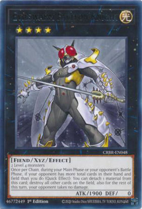 Evilswarm Exciton Knight - CRBR-EN048 - Rare 1st Edition