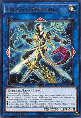 Tri-Gate Wizard - CRBR-EN050 - Rare 1st Edition