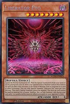 Liberator Eto - SUDA-EN023 - Secret Rare 1st Edition