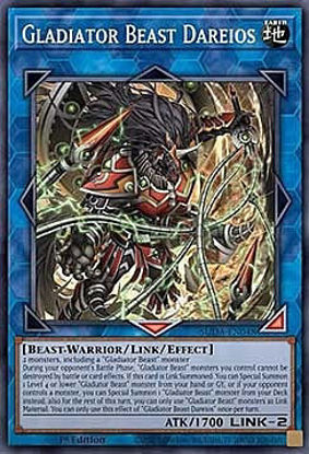 Gladiator Beast Dareios - SUDA-EN048 - Common 1st Edition