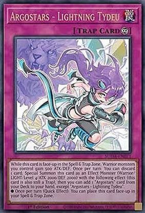 Argostars - Lightning Tydeu - SUDA-EN071 - Ultra Rare 1st Edition