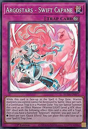 Argostars - Swift Capane - SUDA-EN072 - Super Rare 1st Edition