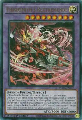 Fiendsmith's Rextremende - SUDA-EN037 - Ultra Rare 1st Edition