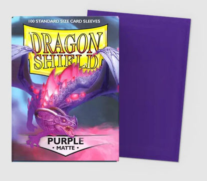 Dragon Shield Standard Sleeves - Matte Purple (100 Sleeves)