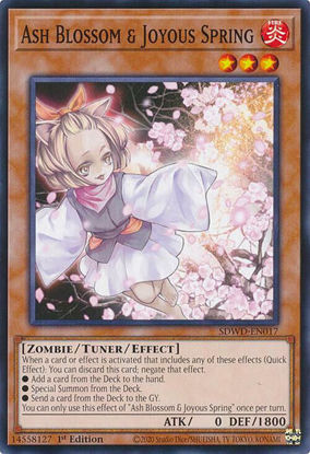 Ash Blossom & Joyous Spring - SDWD-EN017 - Common 1st Edition