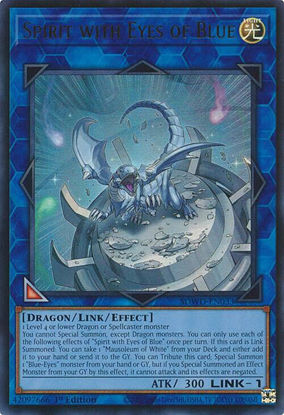 Spirit with Eyes of Blue - SDWD-EN033 - Ultra Rare 1st Edition