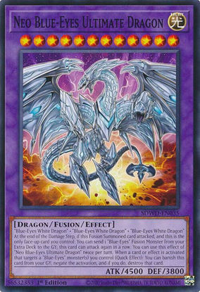 Neo Blue-Eyes Ultimate Dragon - SDWD-EN035 - Common 1st Edition