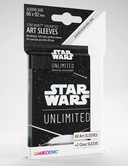 Gamegenic - Star Wars: Unlimited Art Sleeves - Card Back White