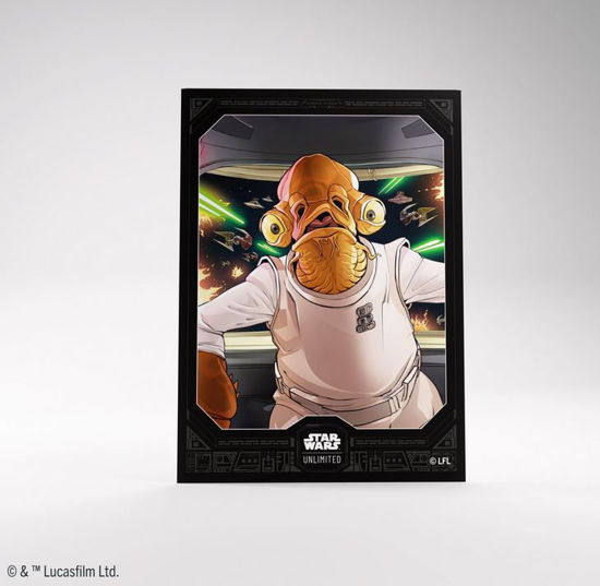 Gamegenic - Star Wars: Unlimited Art Sleeves - Admiral Ackbar