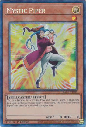 Mystic Piper - RA04-EN005-CR - (V.6 - Collector's Rare) 1st Edition
