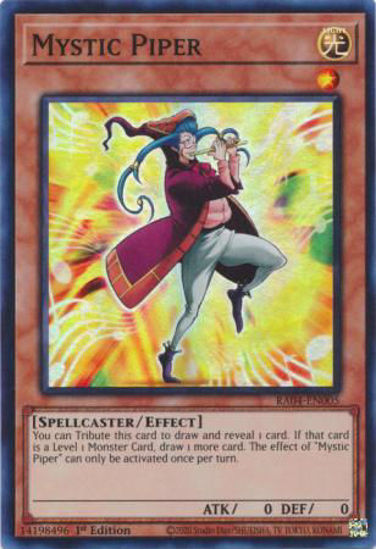 Mystic Piper - RA04-EN005-SR - (V.1 - Super Rare) 1st Edition