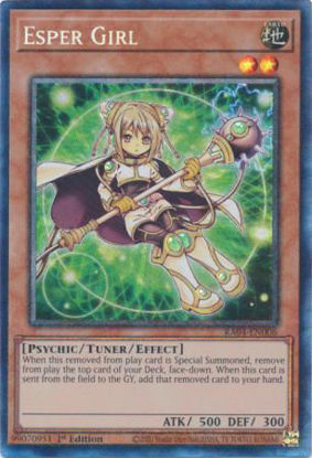 Esper Girl - RA04-EN006-CR - (V.6 - Collector's Rare) 1st Edition