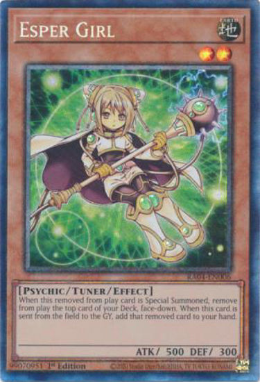 Esper Girl - RA04-EN006-CR - (V.6 - Collector's Rare) 1st Edition