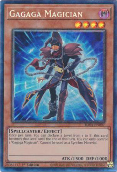 Gagaga Magician - RA04-EN007-CR - (V.6 - Collector's Rare) 1st Edition