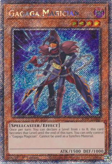 Gagaga Magician - RA04-EN007-SCR - (V.3 - Secret Rare) 1st Edition