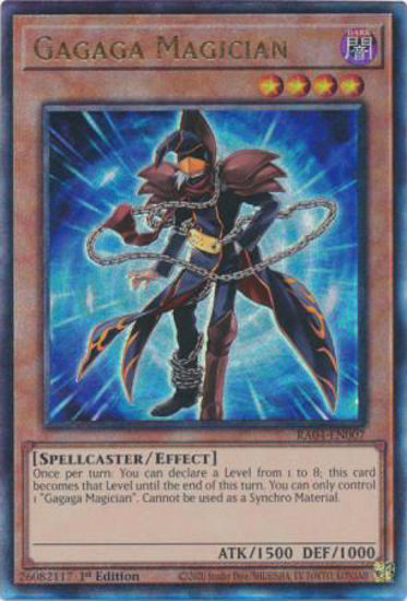 Gagaga Magician - RA04-EN007-UTR - (V.7 - Ultimate Rare) 1st Edition