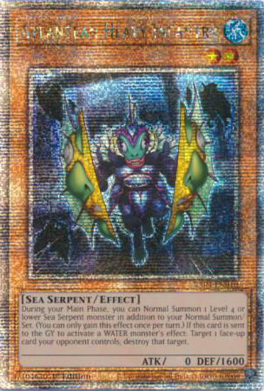 Atlantean Heavy Infantry - RA04-EN010-QCR - (V.5 - Quarter Century Secret Rare) 1st Edition
