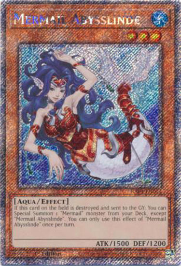 Mermail Abysslinde - RA04-EN011-SCR - (V.3 - Secret Rare) 1st Edition