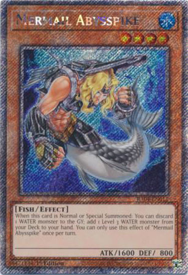 Mermail Abysspike - RA04-EN012-SCR - (V.3 - Secret Rare) 1st Edition