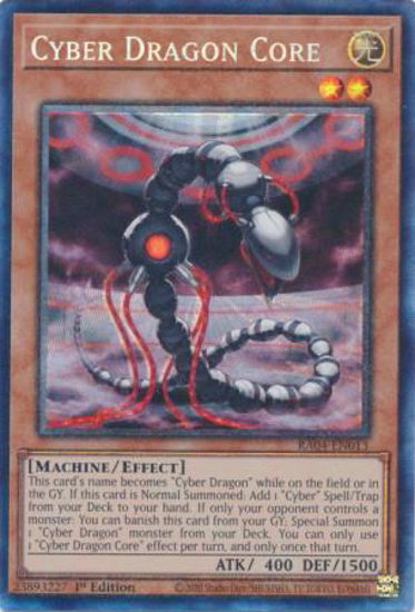 Cyber Dragon Core - RA04-EN013-CR - (V.6 - Collector's Rare) 1st Edition