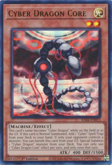 Cyber Dragon Core - RA04-EN013-UR - (V.2 - Ultra Rare) 1st Edition