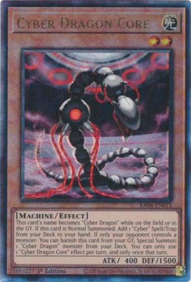 Cyber Dragon Core - RA04-EN013-UTR - (V.7 - Ultimate Rare) 1st Edition