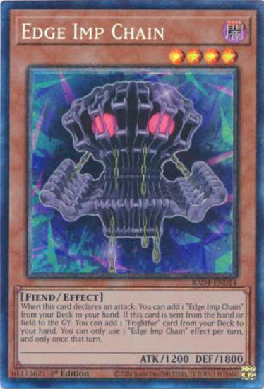 Edge Imp Chain - RA04-EN014-CR - (V.6 - Collector's Rare) 1st Edition