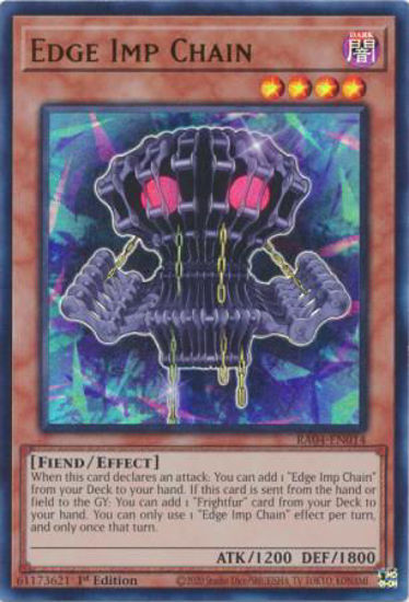 Edge Imp Chain - RA04-EN014-UR - (V.2 - Ultra Rare) 1st Edition