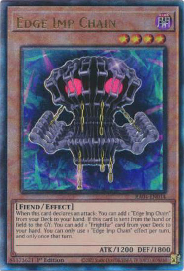 Edge Imp Chain - RA04-EN014-UTR - (V.7 - Ultimate Rare) 1st Edition