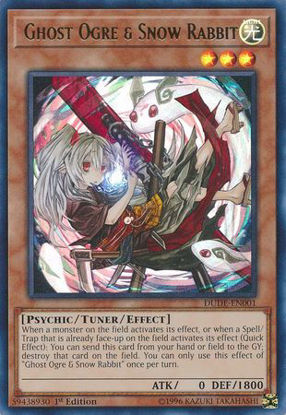 Ghost Ogre & Snow Rabbit - RA04-EN015-SCR - (V.3 - Secret Rare) 1st Edition
