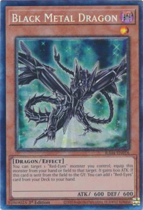 Black Metal Dragon - RA04-EN016-CR - (V.6 - Collector's Rare) 1st Edition