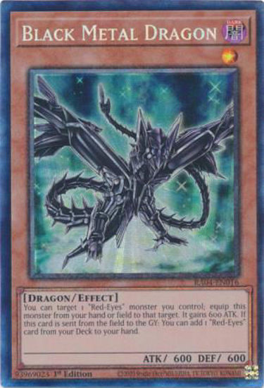 Black Metal Dragon - RA04-EN016-CR - (V.6 - Collector's Rare) 1st Edition