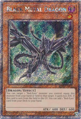 Black Metal Dragon - RA04-EN016-SCR - (V.3 - Secret Rare) 1st Edition