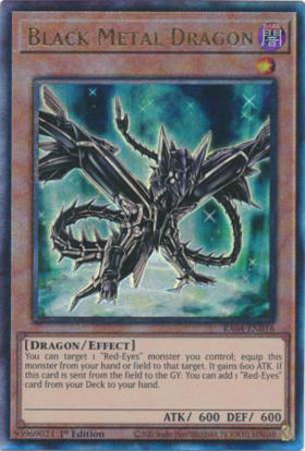 Black Metal Dragon - RA04-EN016-UTR - (V.7 - Ultimate Rare) 1st Edition