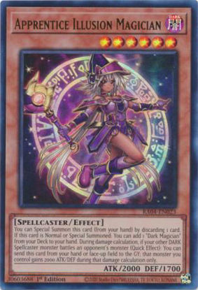 Apprentice Illusion Magician - RA04-EN023-UR - (V.2 - Ultra Rare) 1st Edition