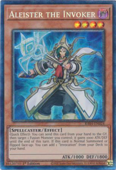 Aleister the Invoker - RA04-EN024-CR - (V.6 - Collector's Rare) 1st Edition