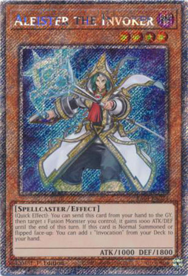 Aleister the Invoker - RA04-EN024-SCR - (V.3 - Secret Rare) 1st Edition