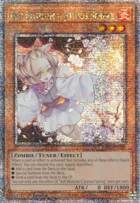 Ash Blossom & Joyous Spring - RA04-EN025-SCR - (V.3 - Secret Rare) 1st Edition