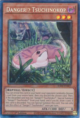 Danger!? Tsuchinoko? - RA04-EN027-CR - (V.6 - Collector's Rare) 1st Edition