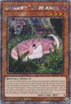 Danger!? Tsuchinoko? - RA04-EN027-SCR - (V.3 - Secret Rare) 1st Edition