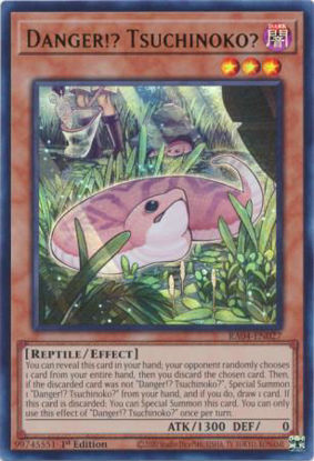 Danger!? Tsuchinoko? - RA04-EN027-UR - (V.2 - Ultra Rare) 1st Edition