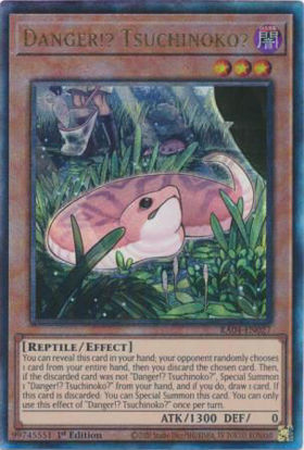 Danger!? Tsuchinoko? - RA04-EN027-UTR - (V.7 - Ultimate Rare) 1st Edition