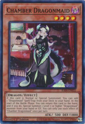 Chamber Dragonmaid - RA04-EN032-SR - (V.1 - Super Rare) 1st Edition