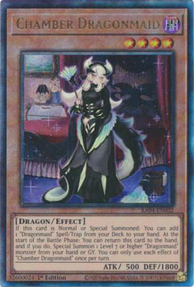 Chamber Dragonmaid - RA04-EN032-UTR - (V.7 - Ultimate Rare) 1st Edition
