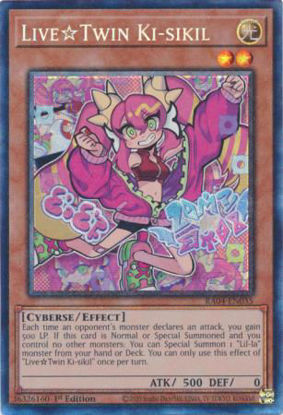 LiveTwin Ki-sikil - RA04-EN035-QCR - (V.5 - Quarter Century Secret Rare) 1st Edition