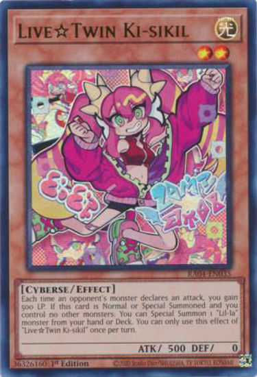 LiveTwin Ki-sikil - RA04-EN035-UR - (V.2 - Ultra Rare) 1st Edition