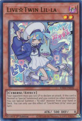 LiveTwin Lil-la - RA04-EN036-UR - (V.2 - Ultra Rare) 1st Edition