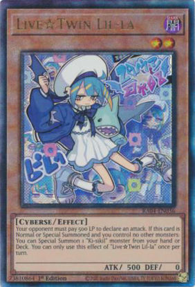 LiveTwin Lil-la - RA04-EN036-UTR - (V.7 - Ultimate Rare) 1st Edition